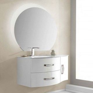 Шкафчик под раковину Cezares 34x55 Bianco Lucido Sting 54659