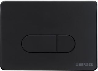 Инсталляция для унитаза Berges Novum D5 с кнопкой soft touch чёрный 040235