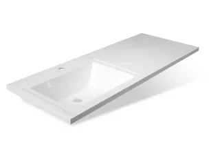 Раковина над стиральной машиной Эстет Dallas silk ФР-00014930 Л 120см белый