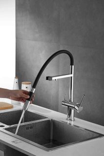 Смеситель для кухни Rose R958 хром