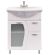 Напольная тумба под раковину Misty Дрея 65см белый