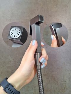 Встраиваемый гигиенический душ AltroBagno BM 060121 GrMt