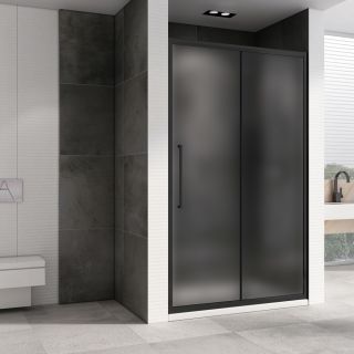 Душевая дверь ABBER Schwarzer Diamant AG30110BMH 110см чёрный