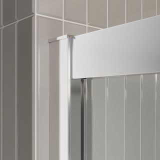 Душевая дверь BelBagno LUCE-BF-1-150-C-Cr хром