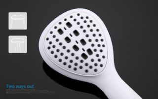 Душевая лейка Gappo G25 белый/хром