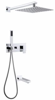 Душевая система ABBER Daheim хром AF8217