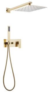 Душевая система ABBER Daheim золото матовое AF8218G