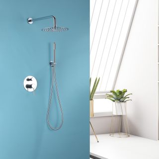 Душевая система ABBER Emotion хром AF8818