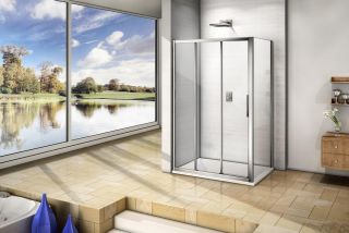 Боковая часть Good Door ORION  SP-80 -C-CH стекло прозрачное