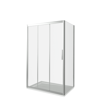 Боковая часть Good Door ORION  SP-80 -C-CH стекло прозрачное