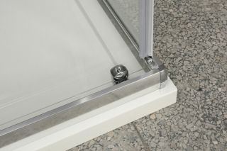 Душевой уголок BelBagno UNO-AH-1-110/80-P-Cr хром