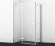 Душевой уголок Wasserkraft Aller 10H06LWHITE 120x80 левый