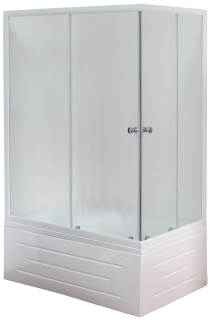 Душевой уголок Royal Bath BP 120x80см левый белый RB8120BP-C-L