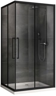 Душевой уголок ABBER Schwarzer Diamant 120x90см чёрный AG02129BH