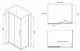 Душевой уголок ABBER Schwarzer Diamant 100x90см AG30100BH-S90B