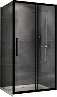 Душевой уголок ABBER Schwarzer Diamant 120x90см чёрный AG30120BH-S90B