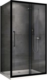 Душевой уголок ABBER Schwarzer Diamant 140x70см AG30140BH-S70B