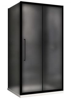 Душевой уголок ABBER Schwarzer Diamant AG30170BMH-S100BM 170x100см чёрный