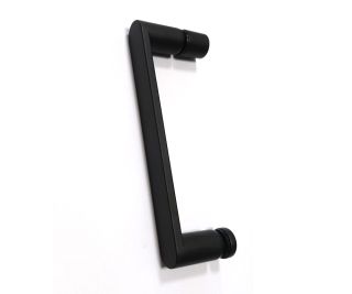 Душевой уголок ABBER Schwarzer Diamant AG30180B-S60B-S60B 180x60см чёрный