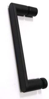 Душевой уголок ABBER Schwarzer Diamant AG30180B-S75B 180x75см чёрный