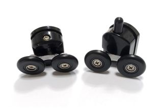 Душевой уголок ABBER Schwarzer Diamant AG30150BH-S60B-S60B 150x50см чёрный