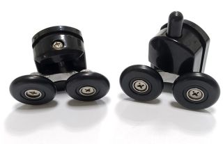 Душевой уголок ABBER Schwarzer Diamant AG30150B-S75B-S75B 150x75см чёрный