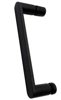 Душевой уголок ABBER Sonnenstrand 90x70см чёрный AG04090B-S70B