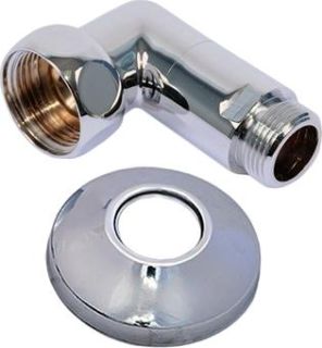 Угловое соединение Luxon 741SCH1005ЧМ 1"х3/4" г/ш (ЧЕРНЫЙ МУАР)