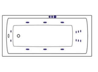 Гидромассаж Excellent SMART SJ-SMART-CR хром