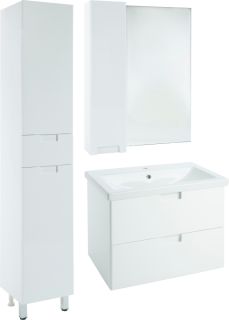 Тумба под раковину Bellezza Пегас 80см белый 00000007781