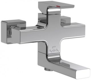 Смеситель для ванны  Jacob Delafon STRAYT E45370-CP