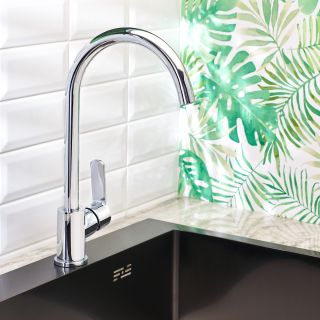 Смеситель для кухни BOOU B8289-28J хром