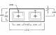 Раковина двойная Jacob Delafon 120см EXVA112-00