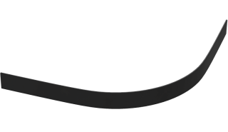 Экран Essentia R черный 90x90