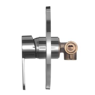 Встраиваемый смеситель Swedbe Platta 5517 подключение на один выход хром