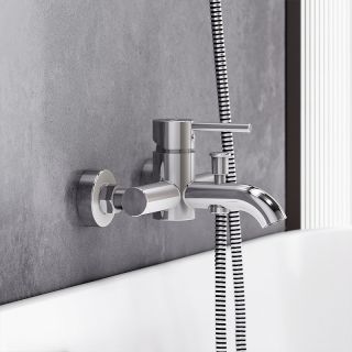 Смеситель для ванны и душа Damixa Scandinavian Pure 361000000 хром