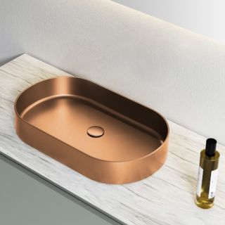 Раковина AltroBagno Eterno 001027 RaSp из нержавеющей стали медь матовая