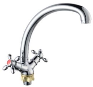 Смеситель для кухни BOOU BA5318-1F-SE020-B702 хром