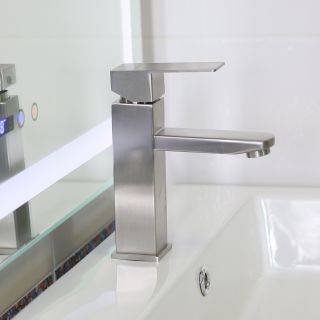 Смеситель для раковины Melana Cubo MELANA-610201 сатин