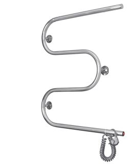 Полотенцесушитель электрический Domoterm DMT 107-25 60x50 EK R хром