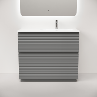 Тумба напольная под раковину Sancos Folk Floor FL100FRES правая 100 см Ergraut soft