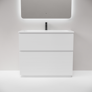 Тумба напольная под раковину Sancos Folk Floor FL100FW 100 см Bianco