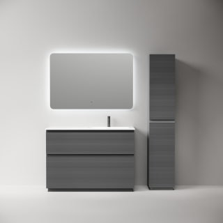 Тумба напольная под раковину Sancos Folk Floor FL120FRGS правая 120 см Grey soft