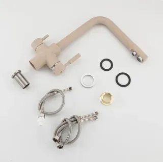 Смеситель для кухни Frap F4352-23 бежевый