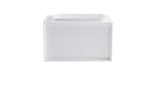 Тумба с раковиной Astra-Form Фрейм 4631177715297 80 см белый матовый