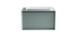 Тумба с раковиной Astra-Form Фрейм 4631177715181 70 см зелёный матовый