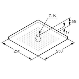 Душевой комплект Kludi Ameo 418310575 с термостатом хром