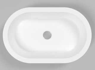 Раковина Whitecross Malachite A 0721.055035.200 55см белый матовый