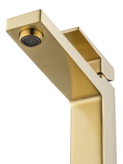 Смеситель для раковины Wonzon & Woghand Cube 2.0 WW-88019068-BG брашированное золото