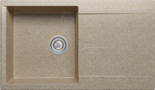 Мойка кухонная Polygran GALS-860 песочный 408036